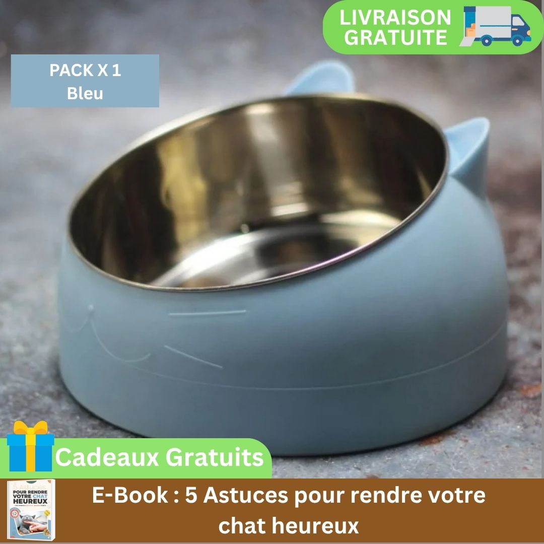 Gamelle pour chat | CatyEat™ 400 ML