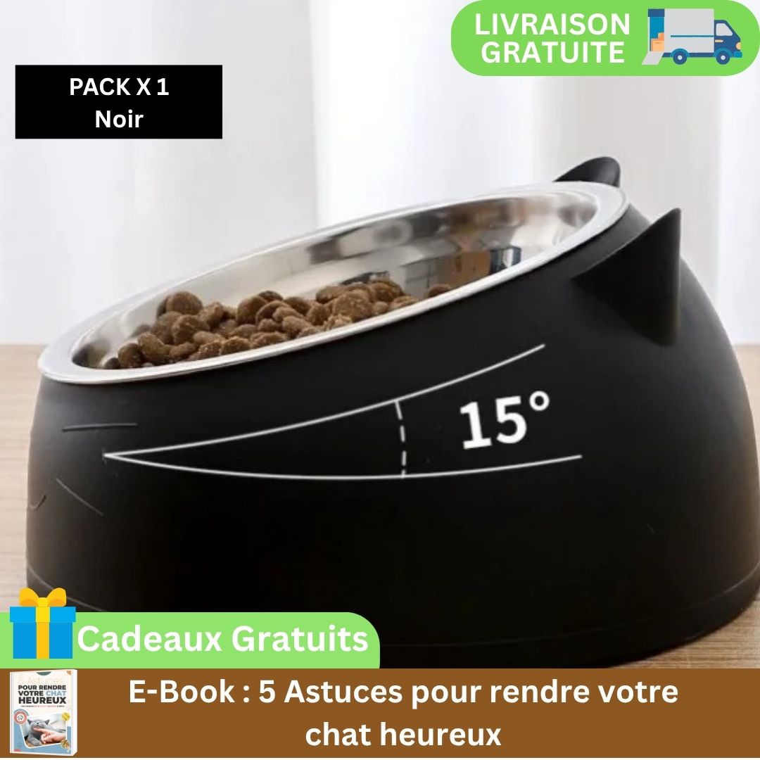 Gamelle pour chat | CatyEat™ 400 ML