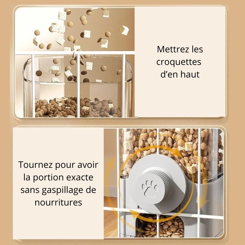 distributeur croquettes chat | Gravity™