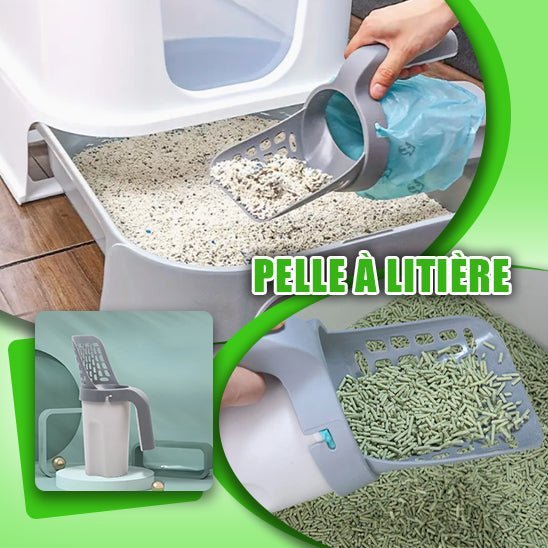 Litière pour chat - ScoopyCat™ - CONFORTDEMONCHAT