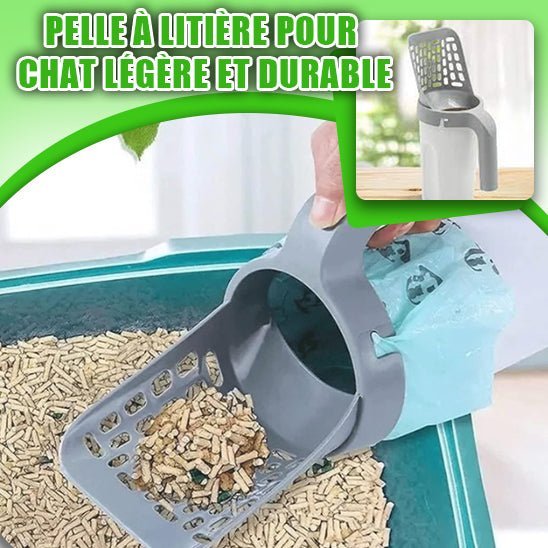 Litière pour chat - ScoopyCat™ - CONFORTDEMONCHAT