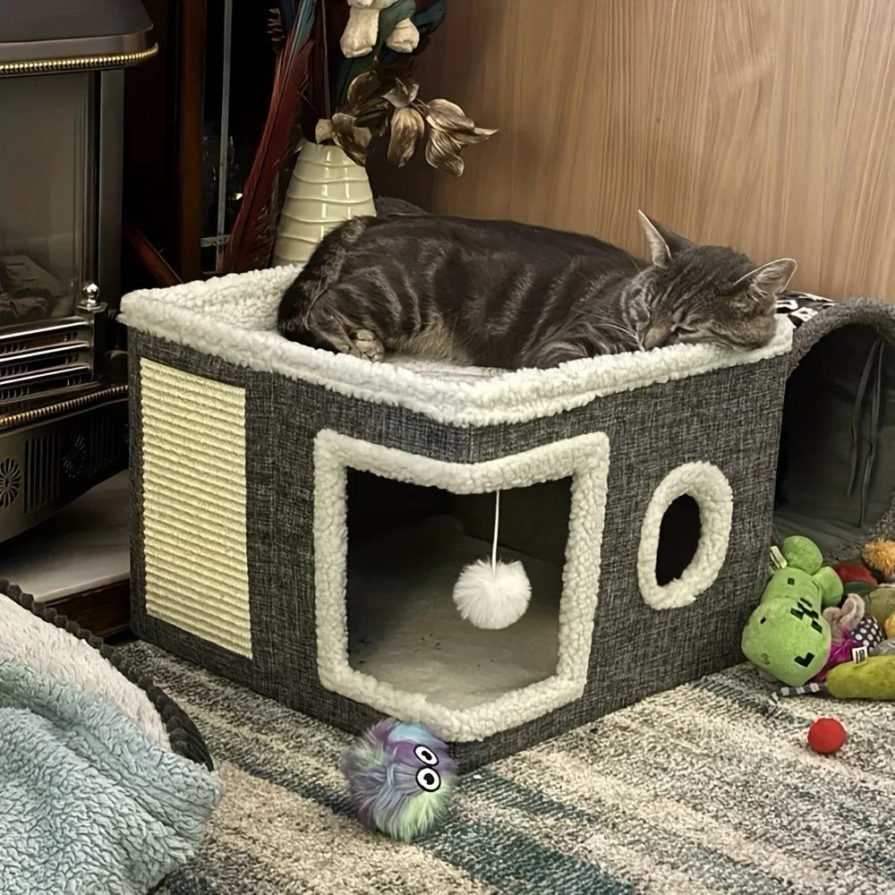 maison-chat-paisible-confortable