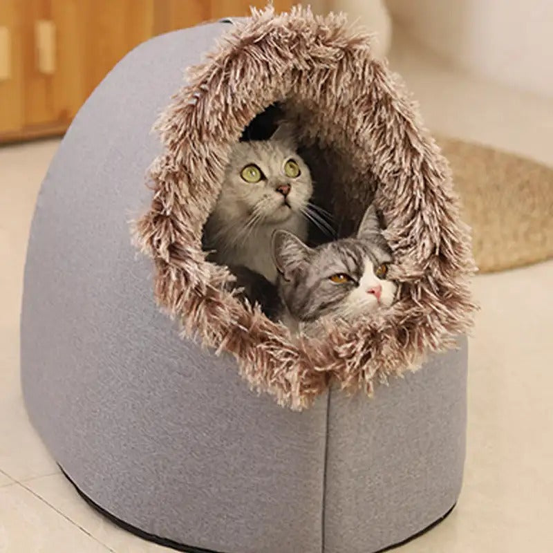 niche-pour-chat-grotte