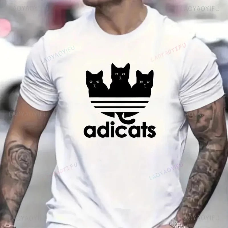 t-shirt-chat-blanc