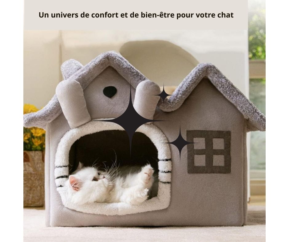Maison pour chat : un univers de confort et de bien être pour votre chat - CONFORTDEMONCHAT