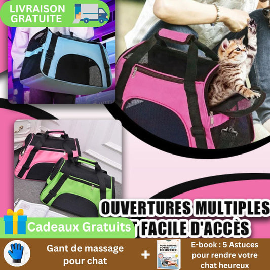 PorCat™ Sac de transport - CONFORTDEMONCHAT