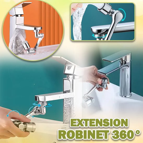 Robicod2™ Extension robinet 1080° - CONFORTDEMONCHAT